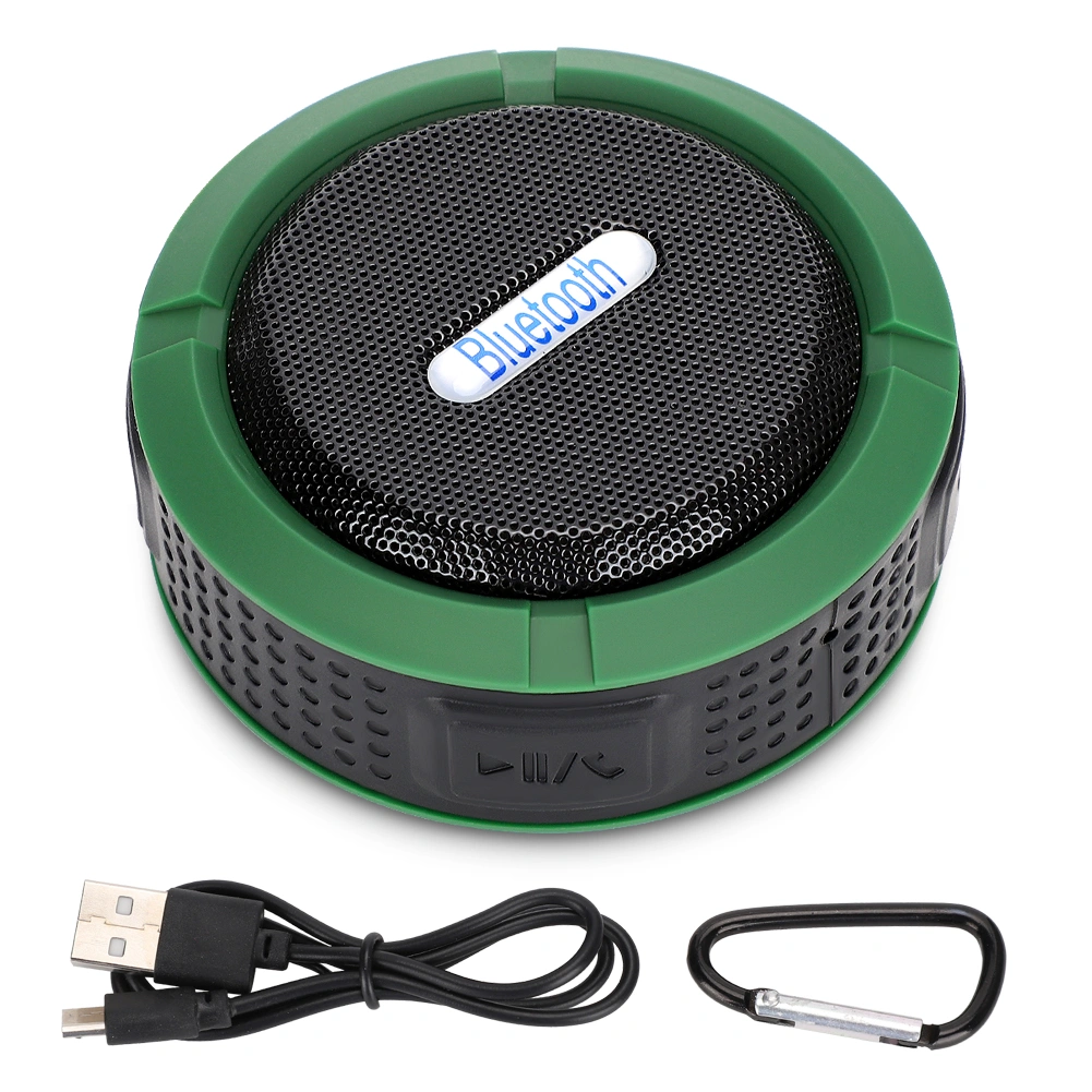 C6 Wireless Connection Waterproof Bluetooth Transmission Audio Outdoor Mountaineering Cycling Portable Bass Sports Speaker