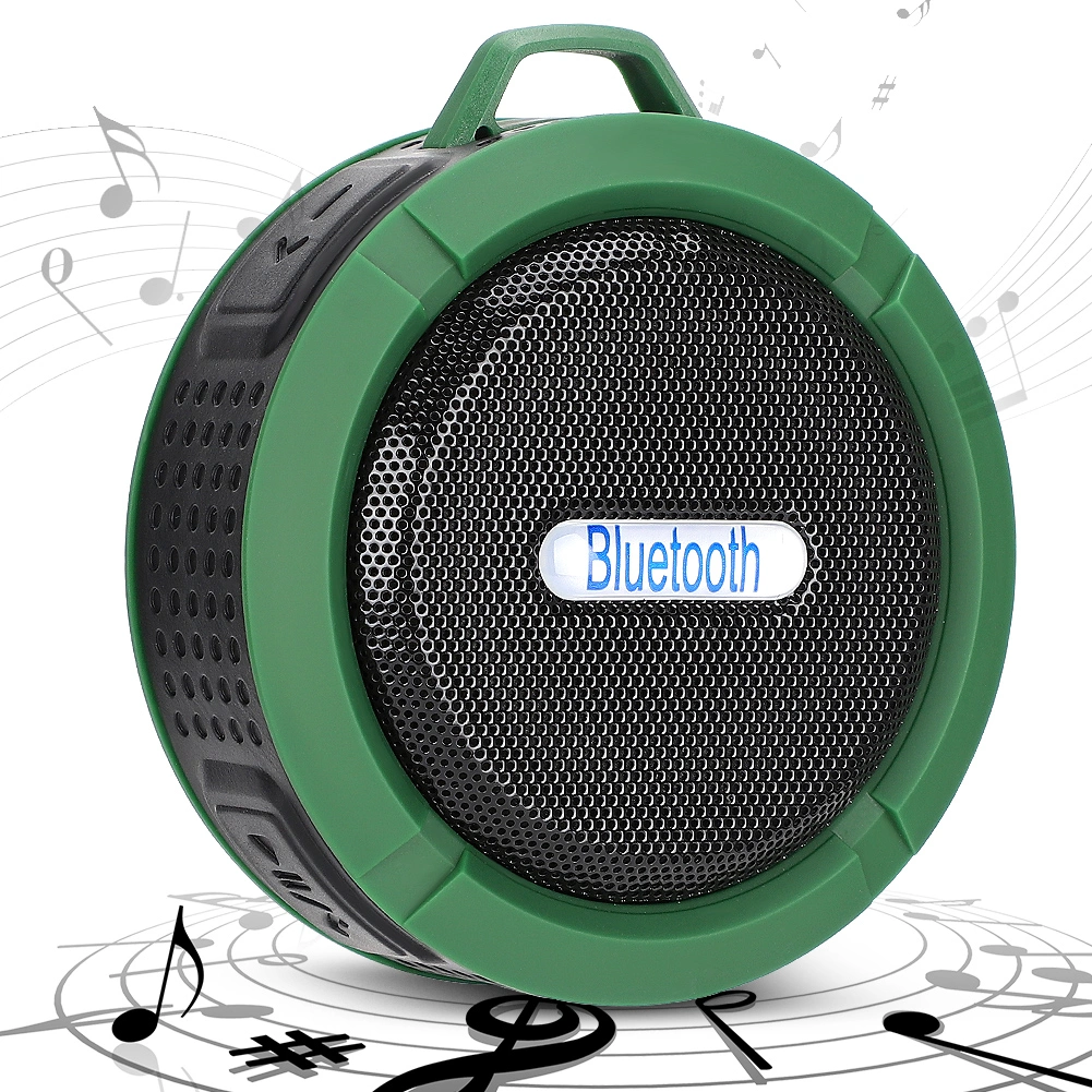 C6 Wireless Connection Waterproof Bluetooth Transmission Audio Outdoor Mountaineering Cycling Portable Bass Sports Speaker