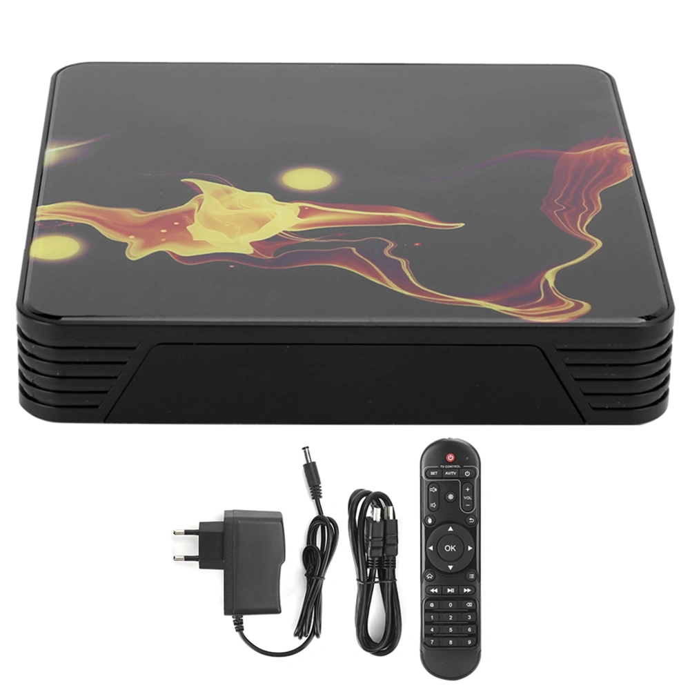 X99 MAxS905X3 Internet TV Box for Android 9.0 System Double Frequency WIFI 1000MB 8K(4+128GB EU Plug)