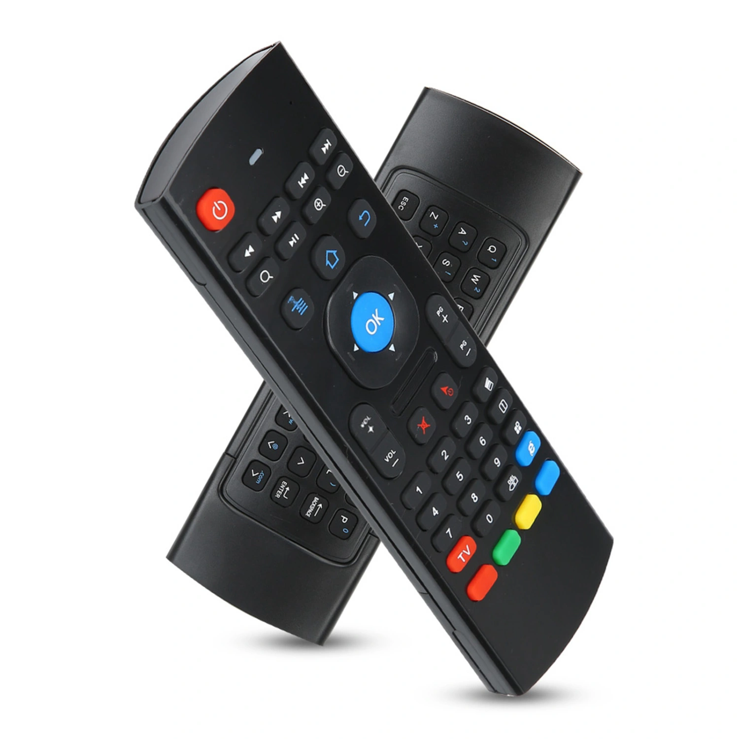 MX3 2.4G Wireless Air Fly Mouse Motion Sensing Infrared Remote Controller for TV PC