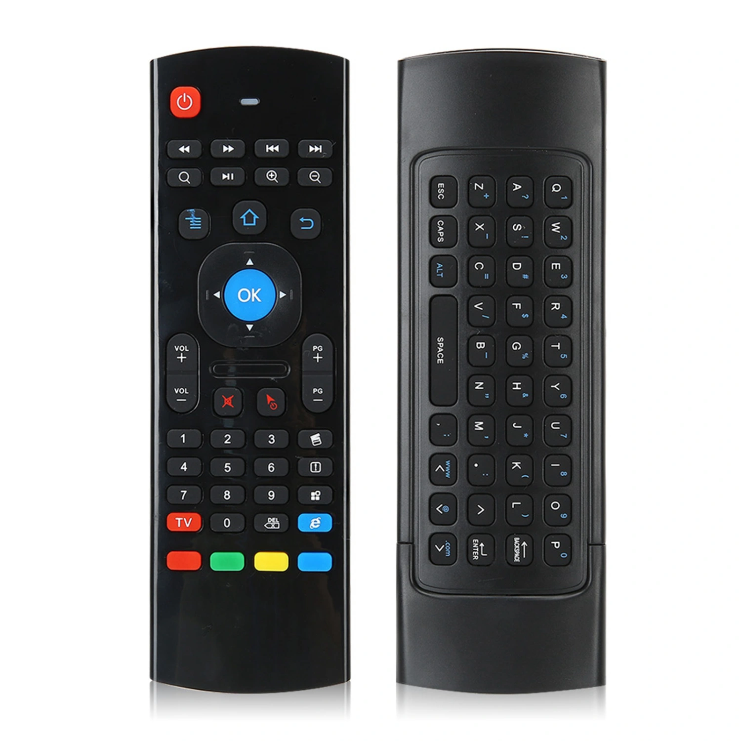 MX3 2.4G Wireless Air Fly Mouse Motion Sensing Infrared Remote Controller for TV PC