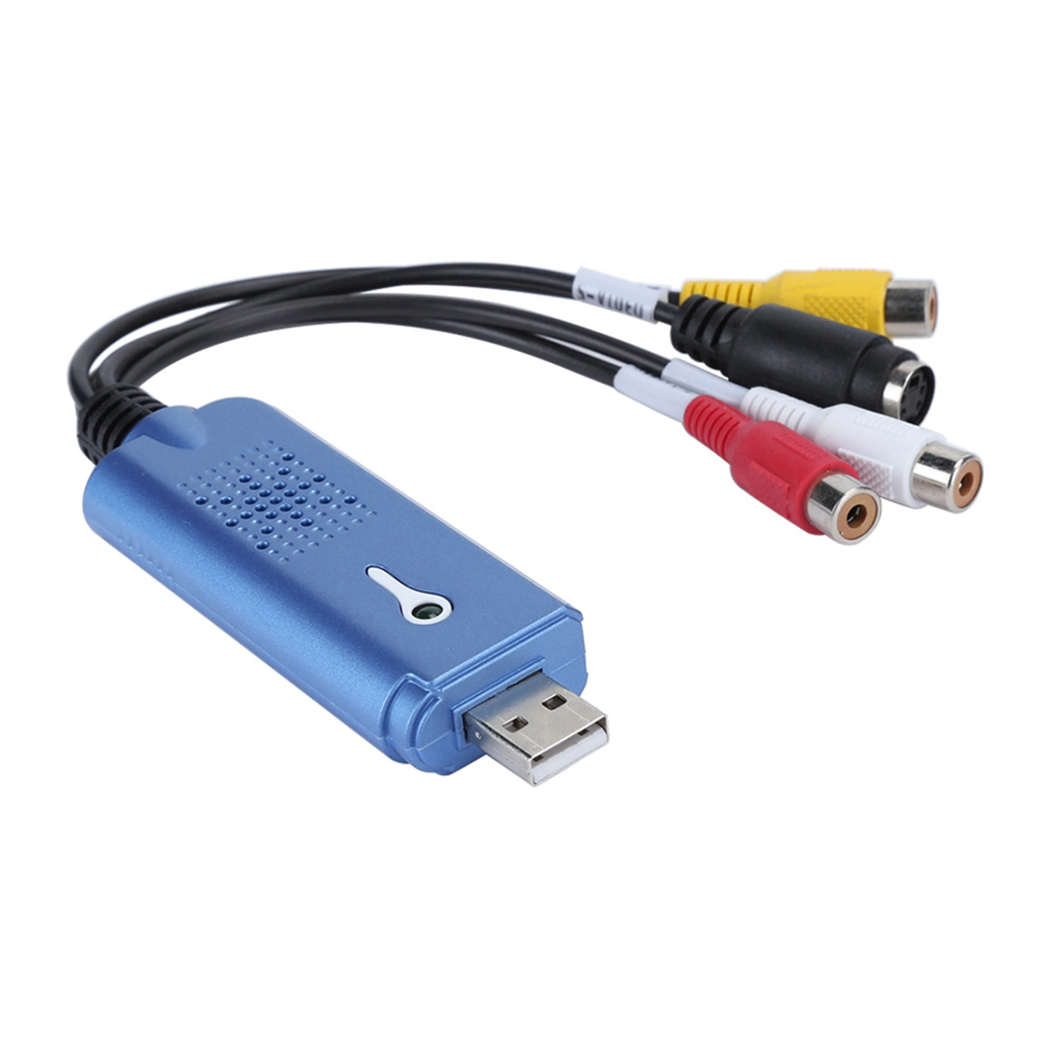 USB 1 Way Capture Card DVD for AV Video to USB Computer High Definition to PC with Record