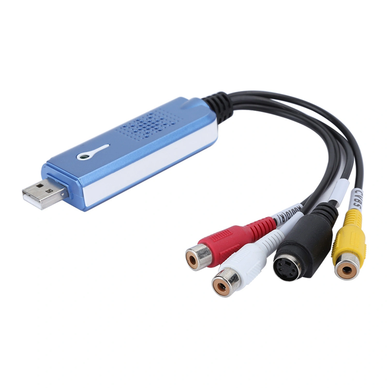 USB 1 Way Capture Card DVD for AV Video to USB Computer High Definition to PC with Record