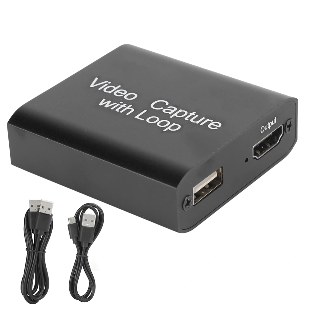 High Definition Live USB External for Switch Game USB to HDMI with Loop Out Capture Card