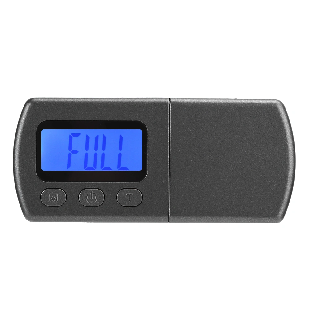 Compact Digital Turntable Stylus Force Scale Gauge with Calibration Weight LCD Display