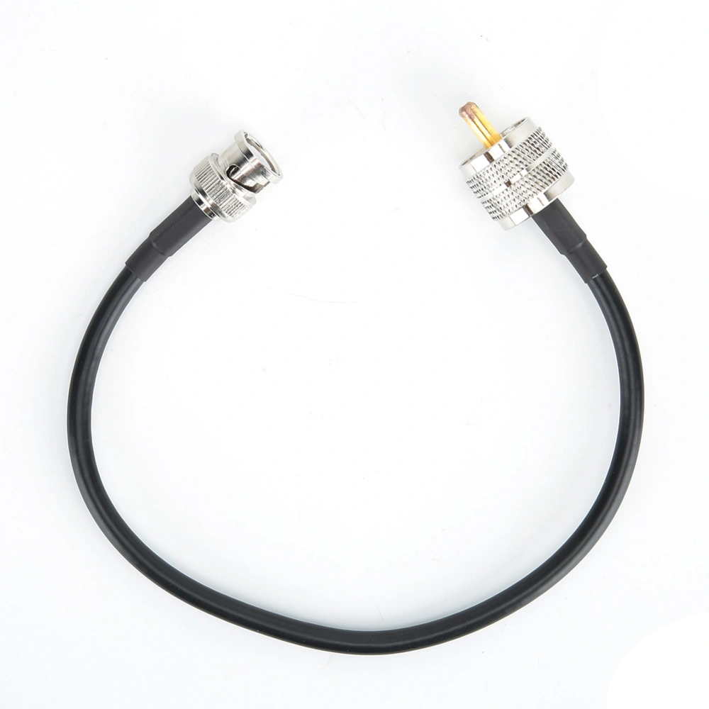 50-3 50 Ohm Coaxial Cable BNC Male to UHF PL259 Male Conversion Line for Wide Applications