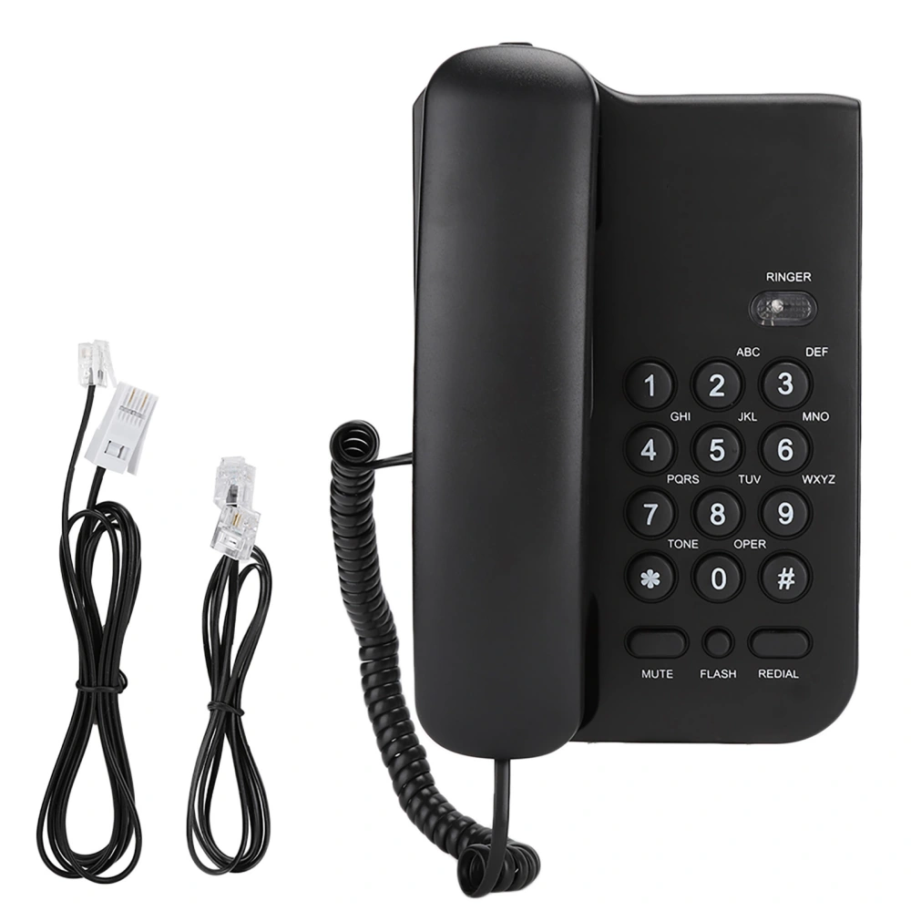 KX T3026CID English Telephone for Hotel Home Office (UK Telephone Line with Random Color)(Black )