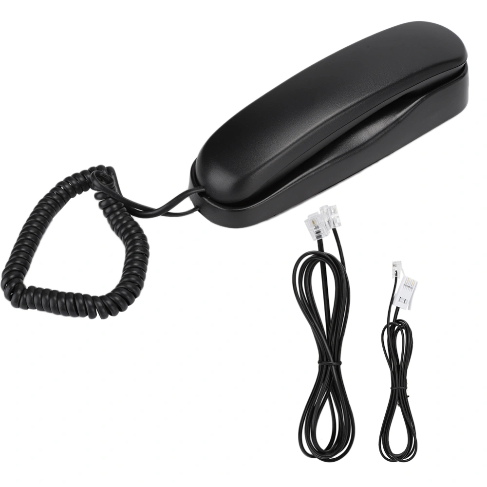 KXT-433 English Foreign Trade Hanging Telephone Black (UK Telephone Line with Random Color)