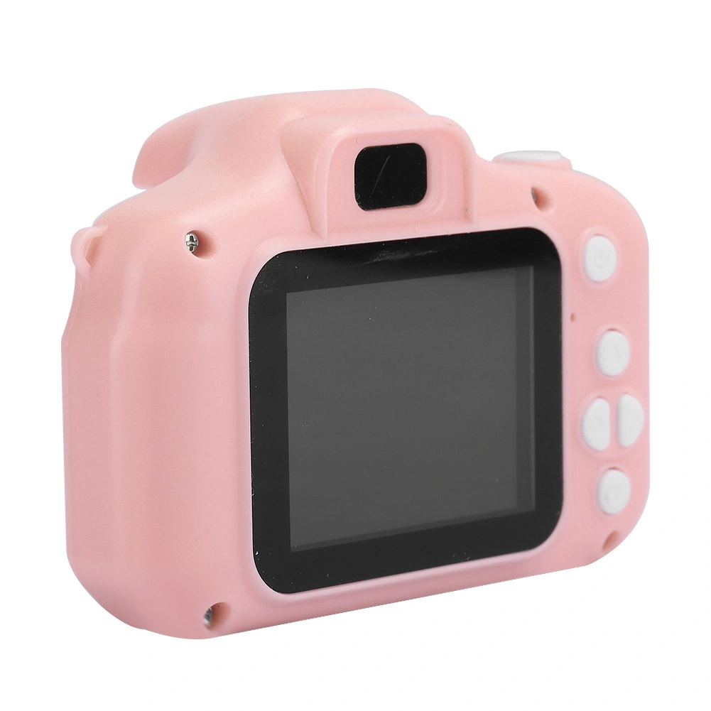 Cartoon Children Intelligence Kid Mini Photography Camera Digital Video Simple Operationpink
