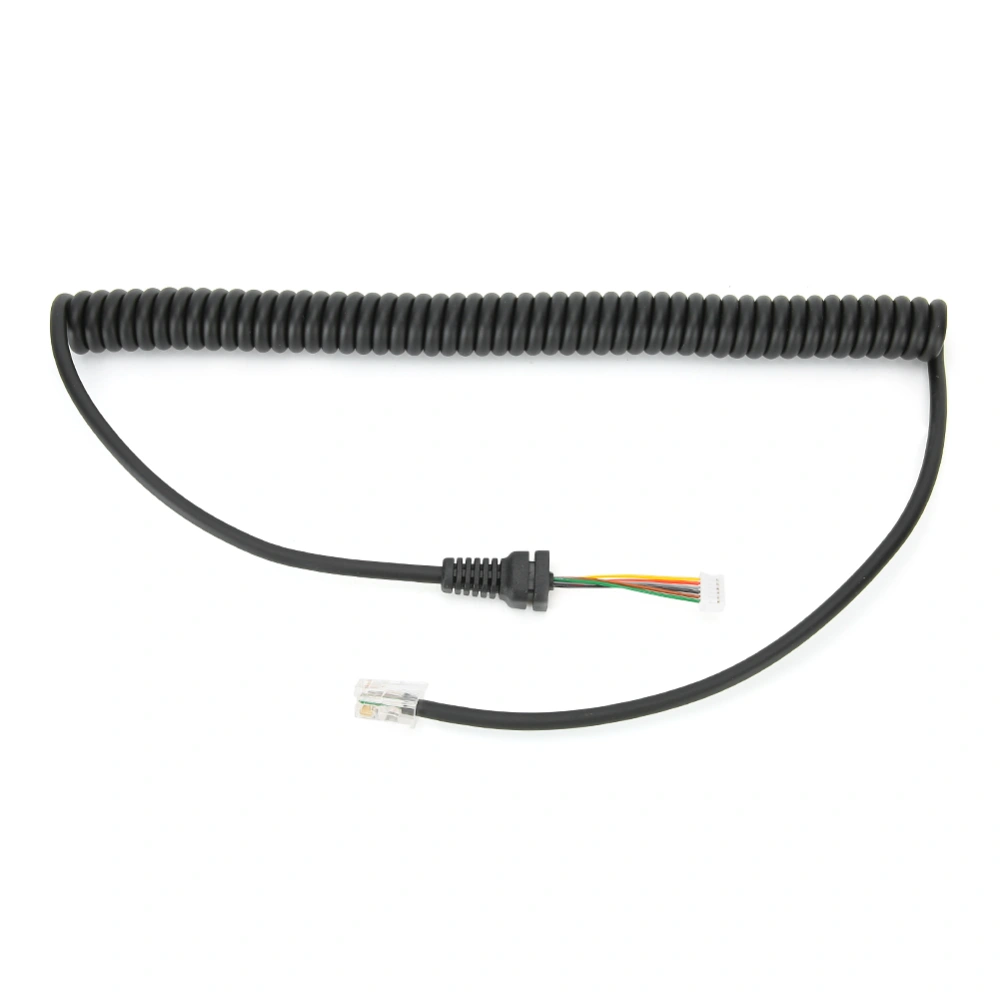 Hand Microphone Cable Line Replacement for YEASU MH-48A6J/FT-7800/FT-8800/FT-8900