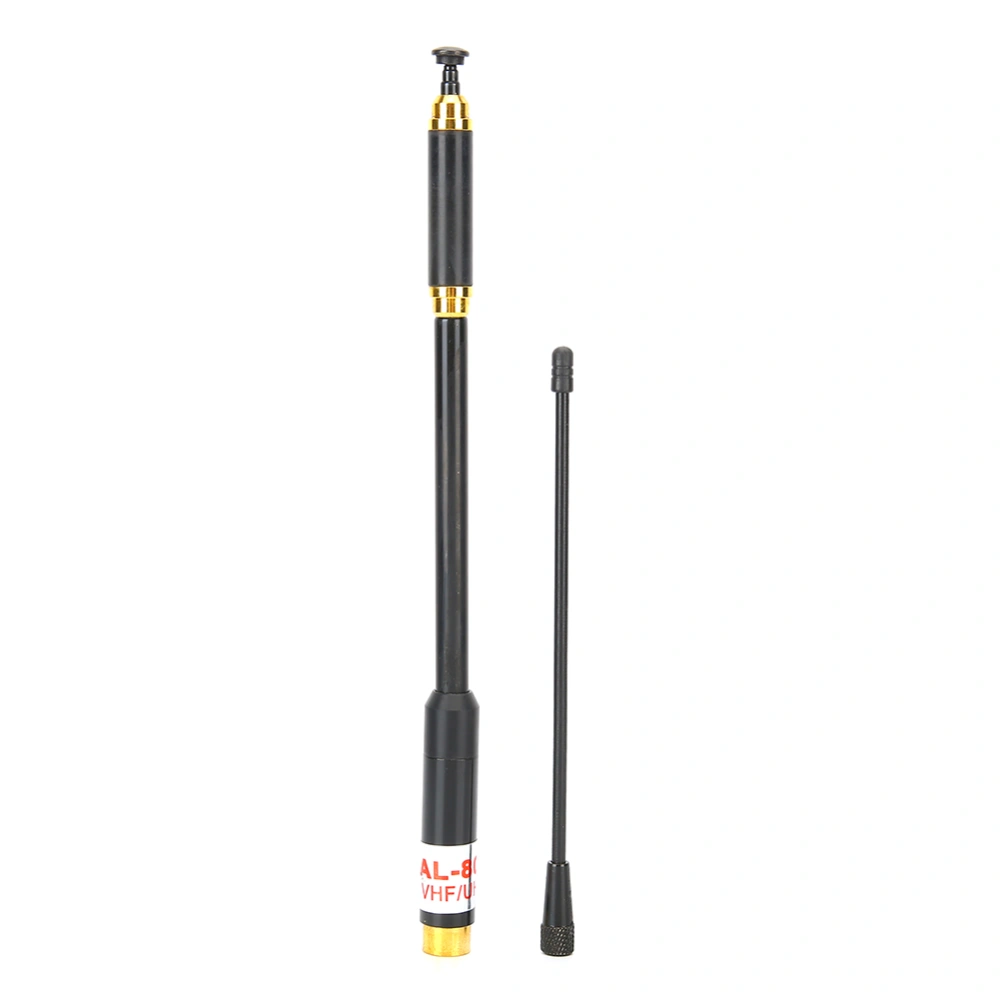 High Gain Walkie Talkie Telescopic Antenna Sucker SMA Female Connector UV Dual Band Antenna