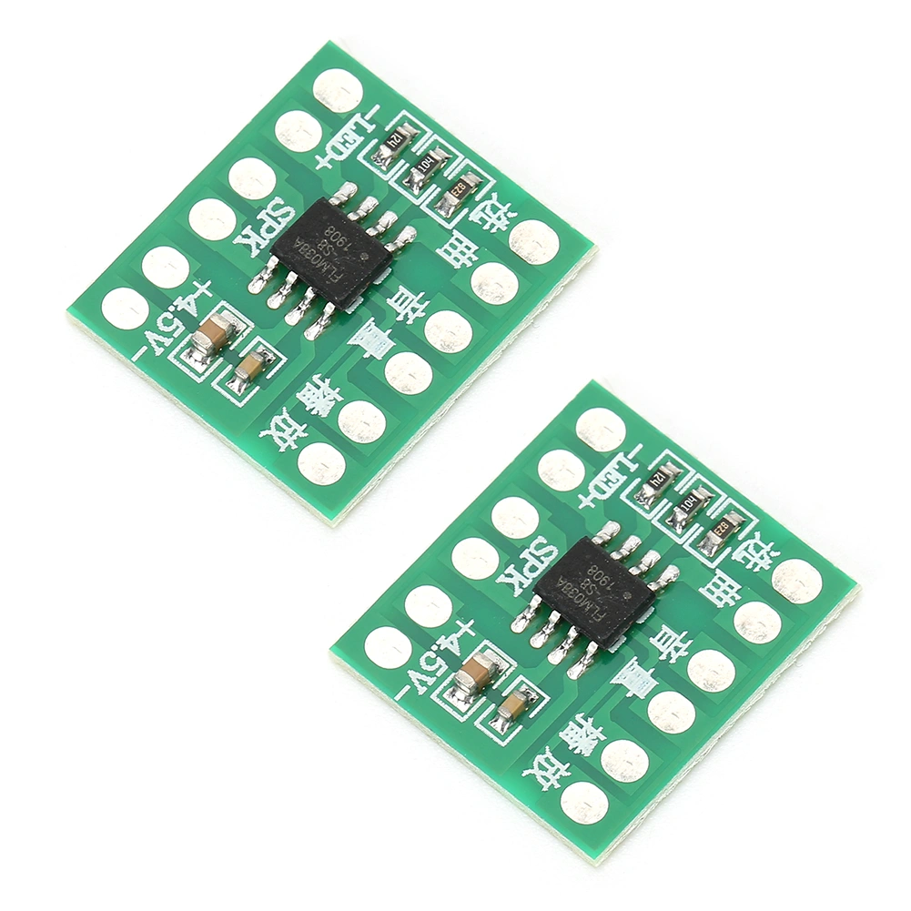 2Pcs 38 Music Chip DIY Module Adjustable Volume for Smart Doorbell Musical Toy Accessory