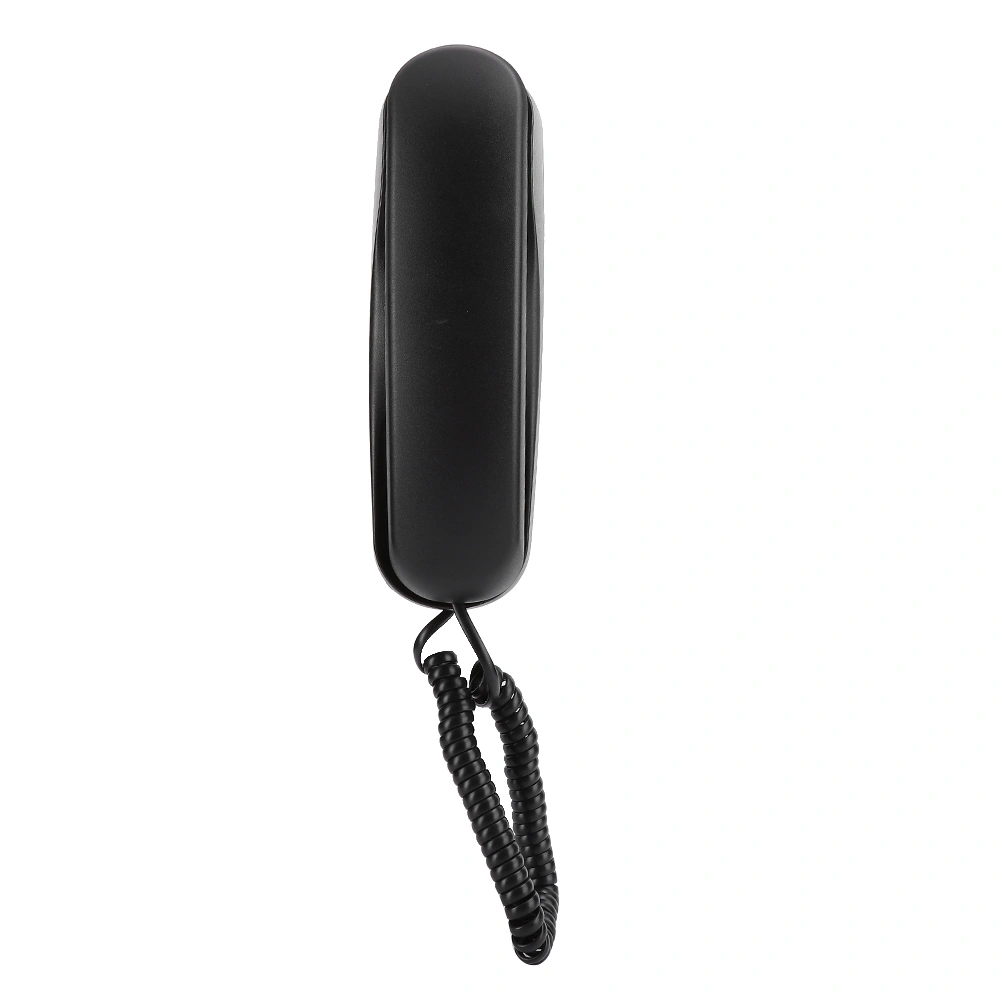 TC-990 ABS Black Table Mountable Wall Hanging Dual Purpose Telephone for Hotel Guest Room Family Elevator Bathroom
