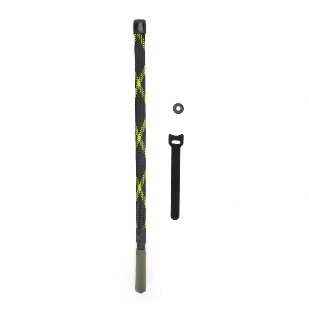 Outdoors Walkie&#8209;Talkie Folding Rule Weaving Camouflage Antenna SMA Female Supplies