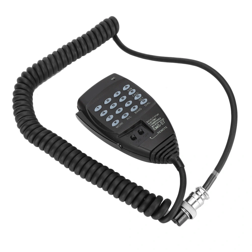 EMS‑57 DTMF 8Pin Hand Microphone for Alinco DR‑135 DR‑635 DR‑435 DR‑235 MIC with Keyboard