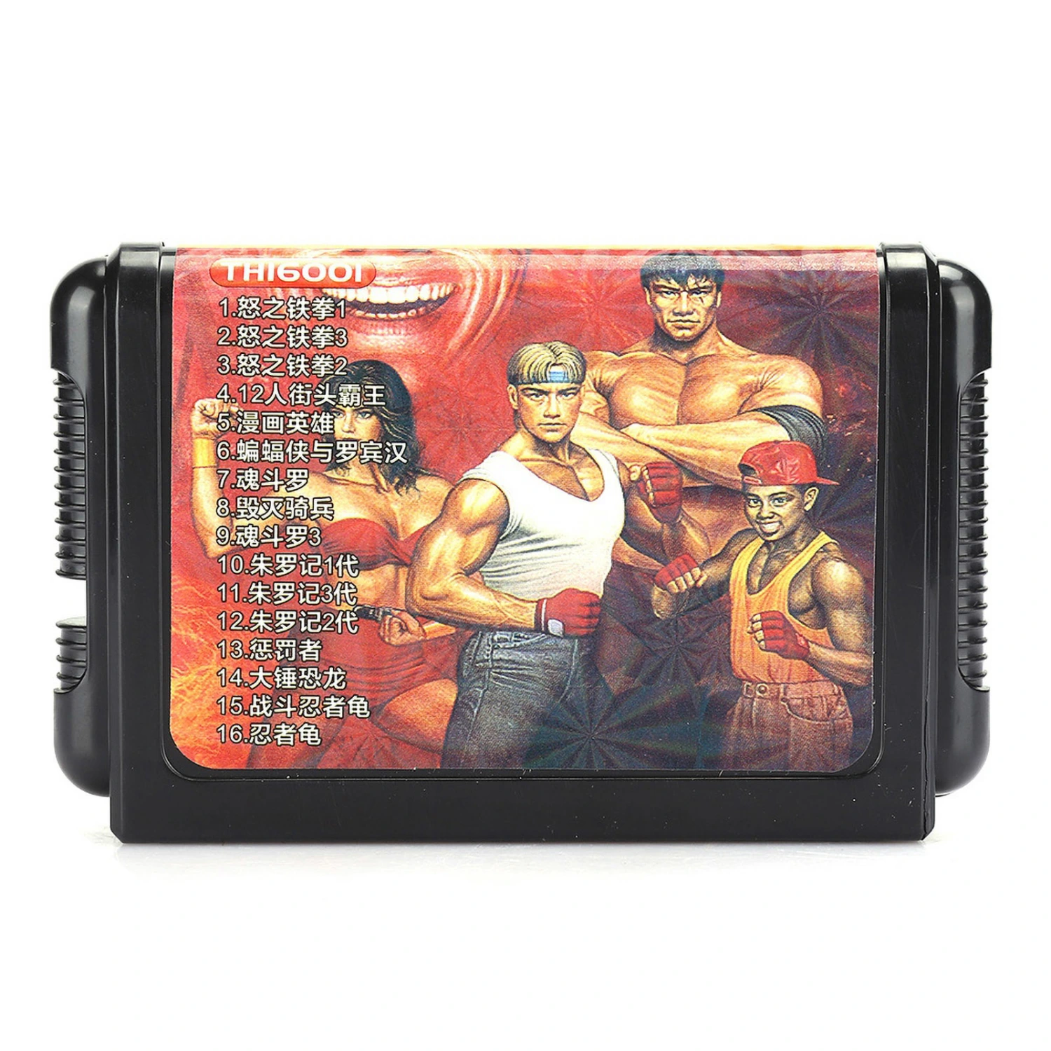 16-Bit Portable Large Capacity Game Card for Sega Gamepad Gaming AccessoriesTH16001