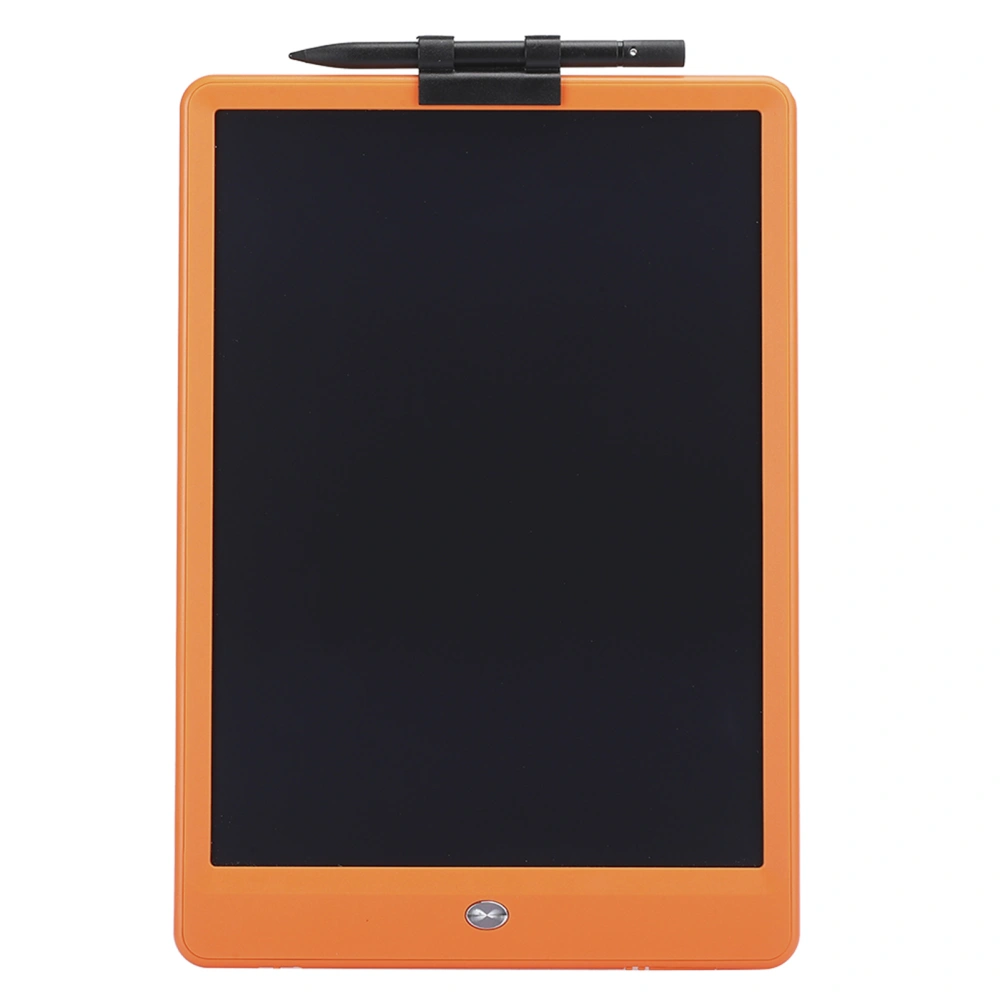 10in LCD Writing Pad Children Light Energy Electronic Drawing Board High Brightness Thick Colorful Handwritingorange