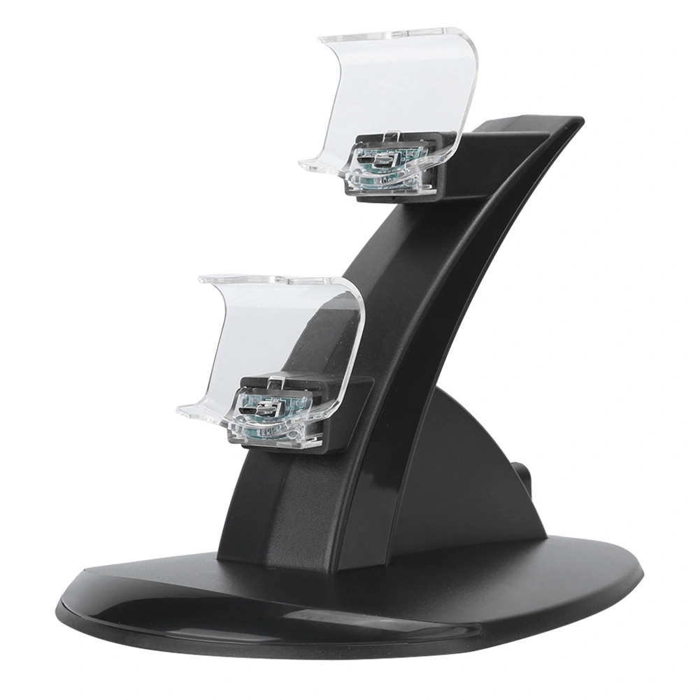 2 in 1 Double Airplane Gamepads Desktop Charger Charging Stand Accessory for PS4