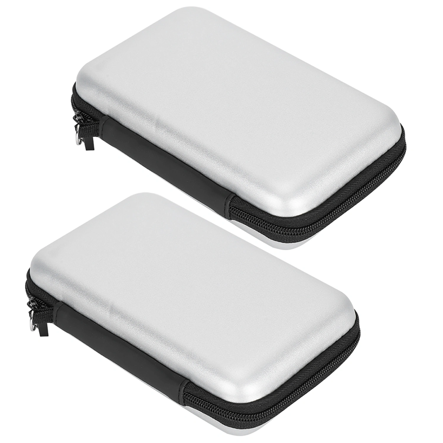 2Pcs Portable Storage Bag Carry Case EVA Protective Hard Bag for NDSILL/3DSXL