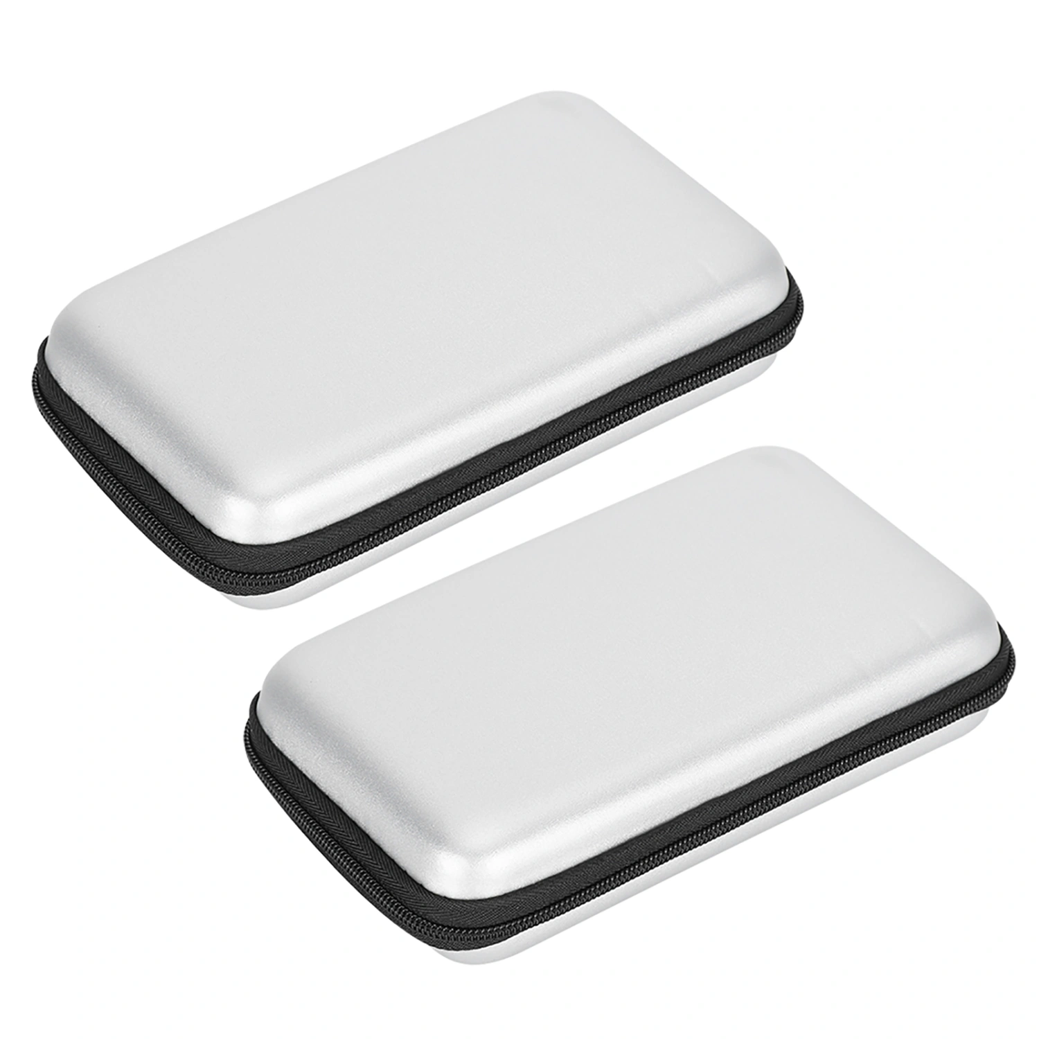 2Pcs Portable Storage Bag Carry Case EVA Protective Hard Bag for NDSILL/3DSXL