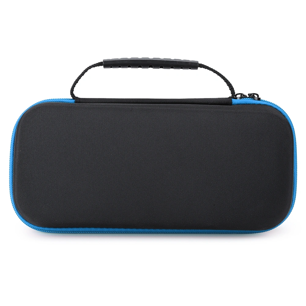 Portable Storage Bag Carry Case EVA Protective Hard Bag for Nintendo Switch Game ConsoleBlue Zipper