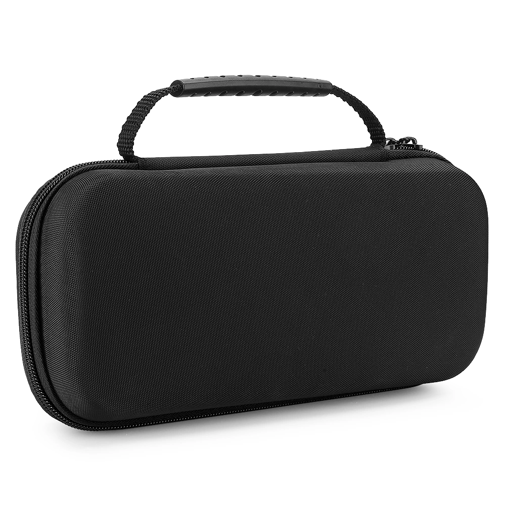Portable Storage Bag Carry Case EVA Protective Hard Bag for Nintendo Switch Game ConsoleBlack Zipper