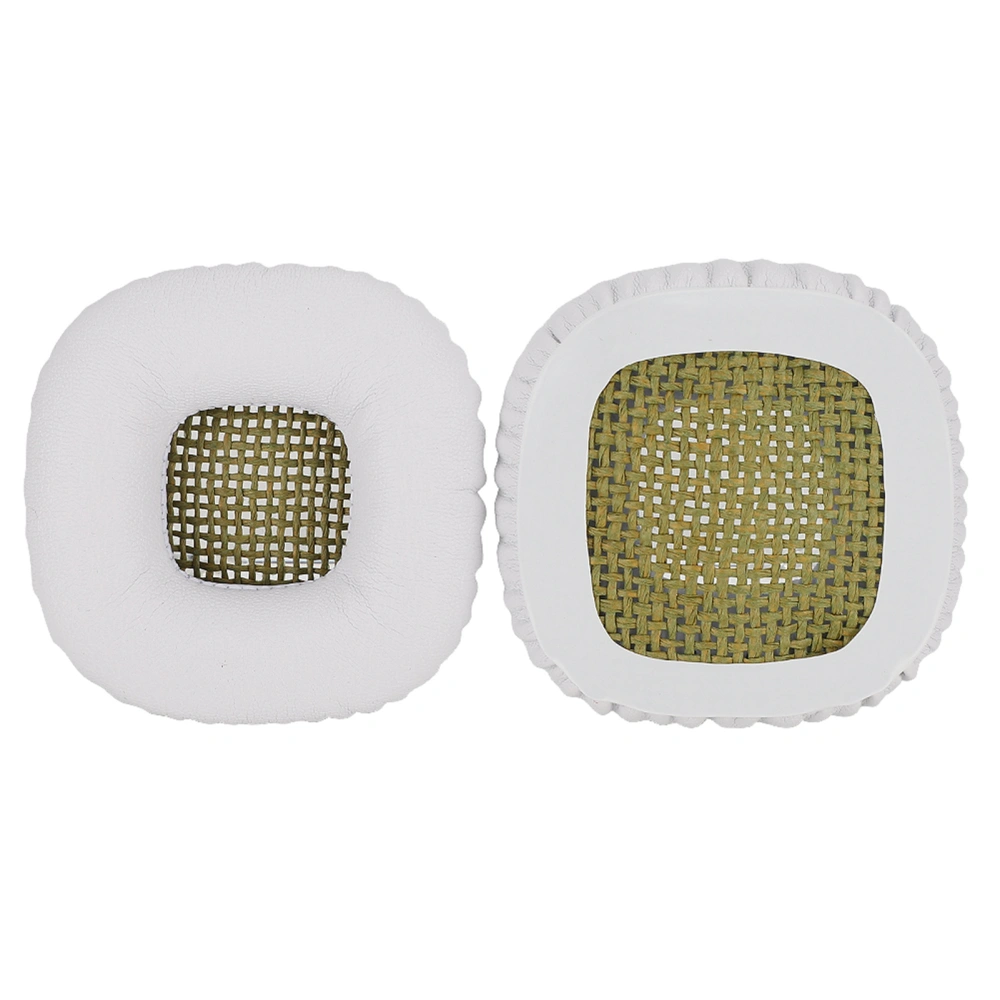 1 Pair Replacement Memory Soft Sponge Form Earphone Sleeve Earmuff Case for MARSHALL MAJOR IIwhite