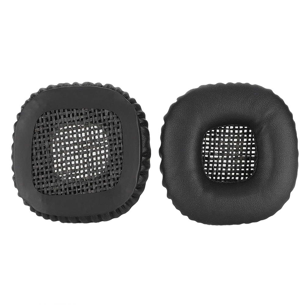 1 Pair Replacement Memory Soft Sponge Form Earphone Sleeve Earmuff Case for MARSHALL MAJOR IIblack