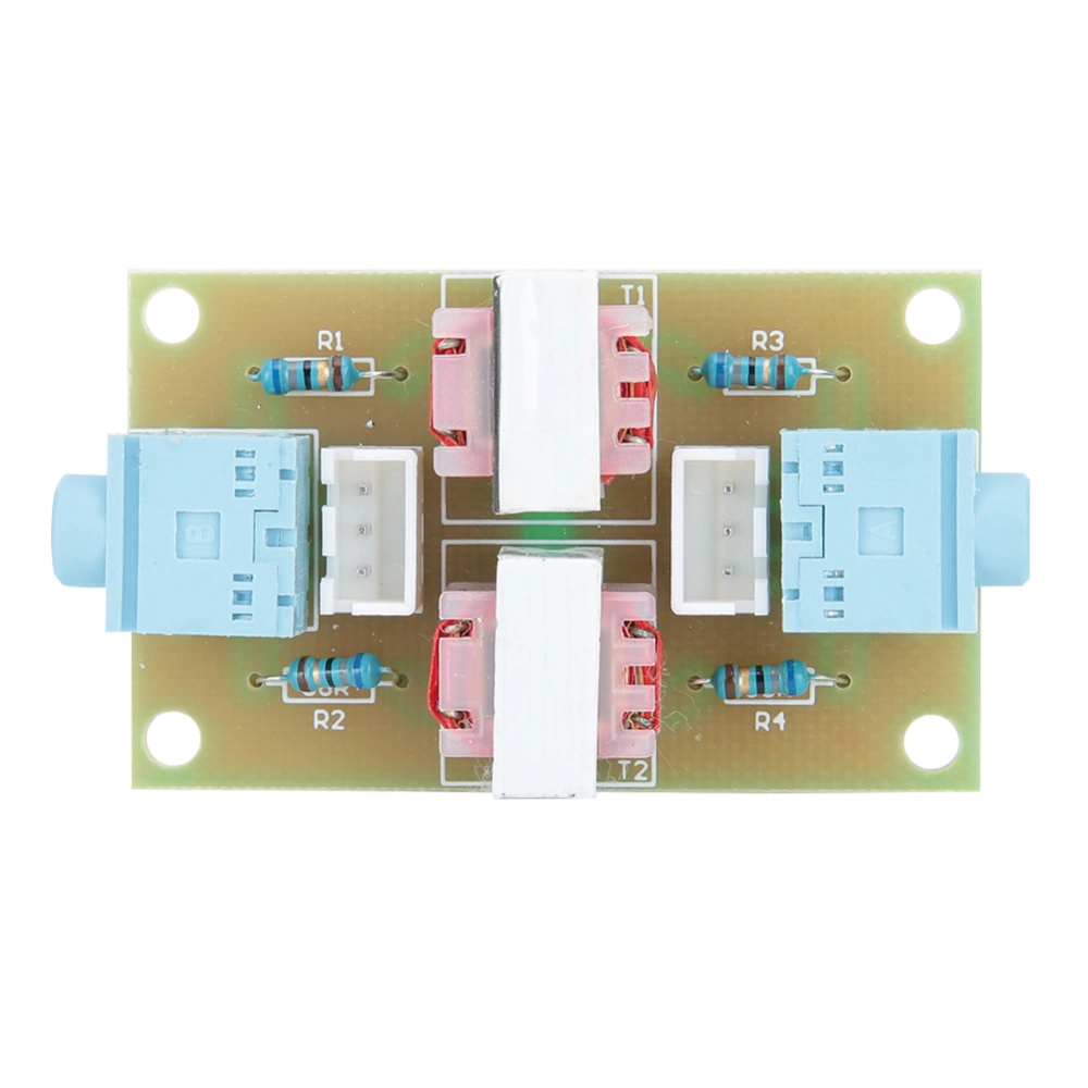 Audio Common Ground Isolator Signal Noise Filter Computer Audio Current Sound Eliminator