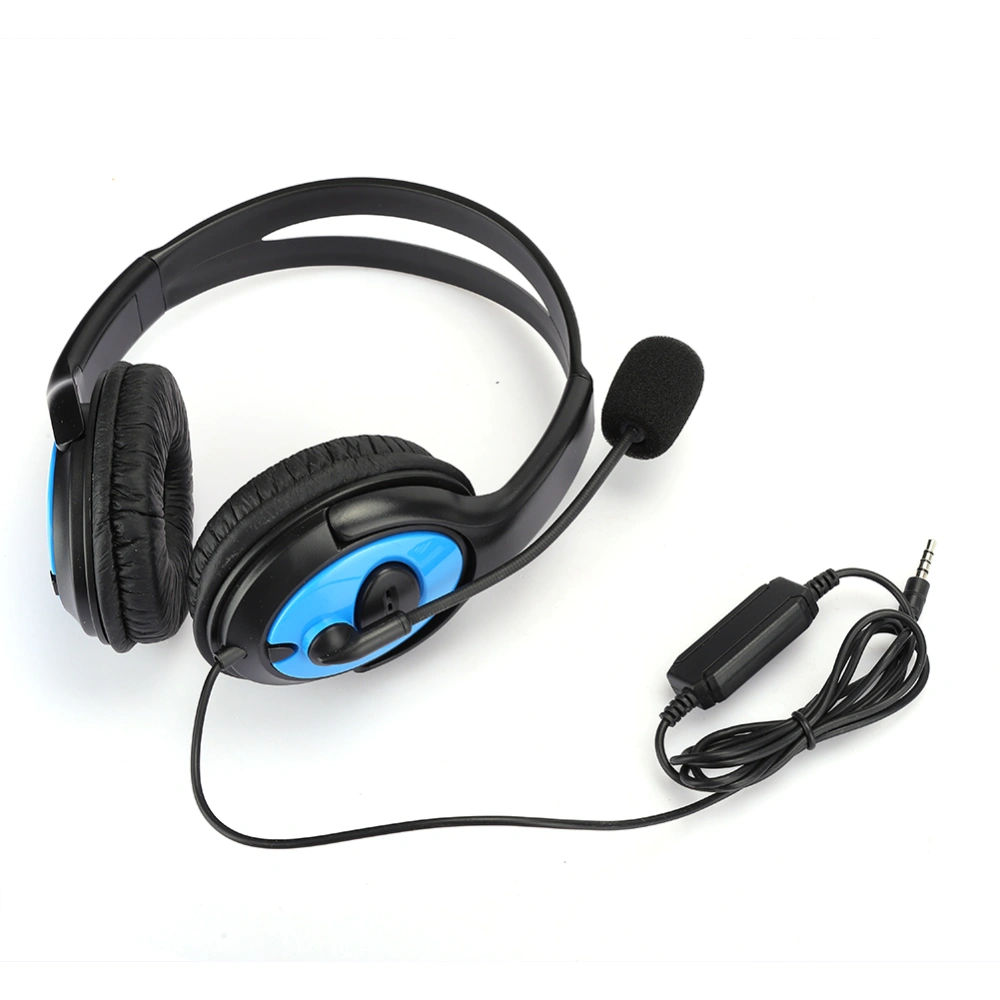 A4 ABS Lightweight Gaming Headset Noise Reduction Microphone Headphone Equipment for PS4/X ONE