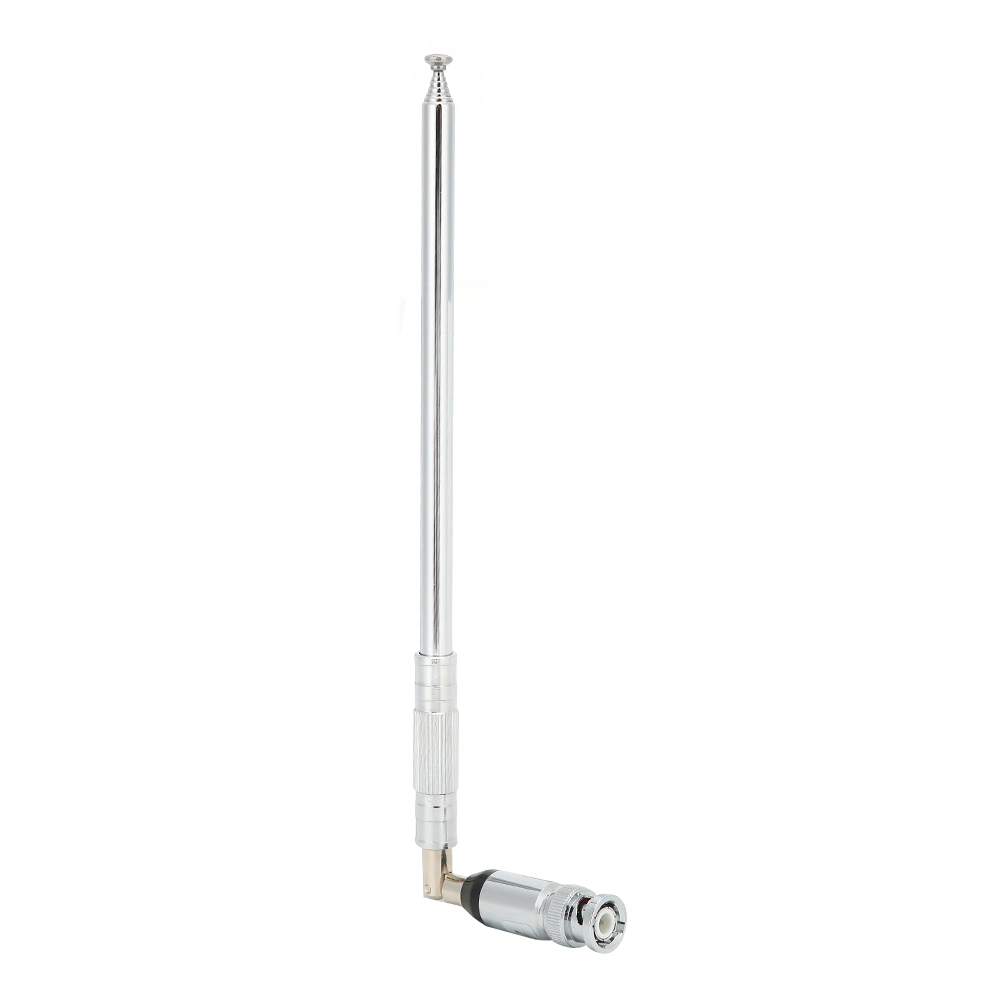 VHF/UHF118‑136 Car Antenna Aerial Frequency Range Long Rod Bendable BNC Interface