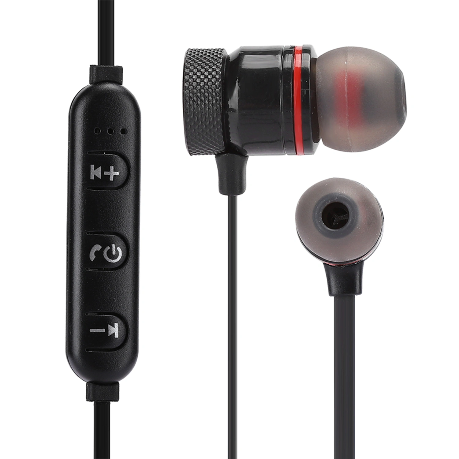 Wireless Bluetooth Sports Earphone InEar Noise Reduction Headphone Headset(Black )