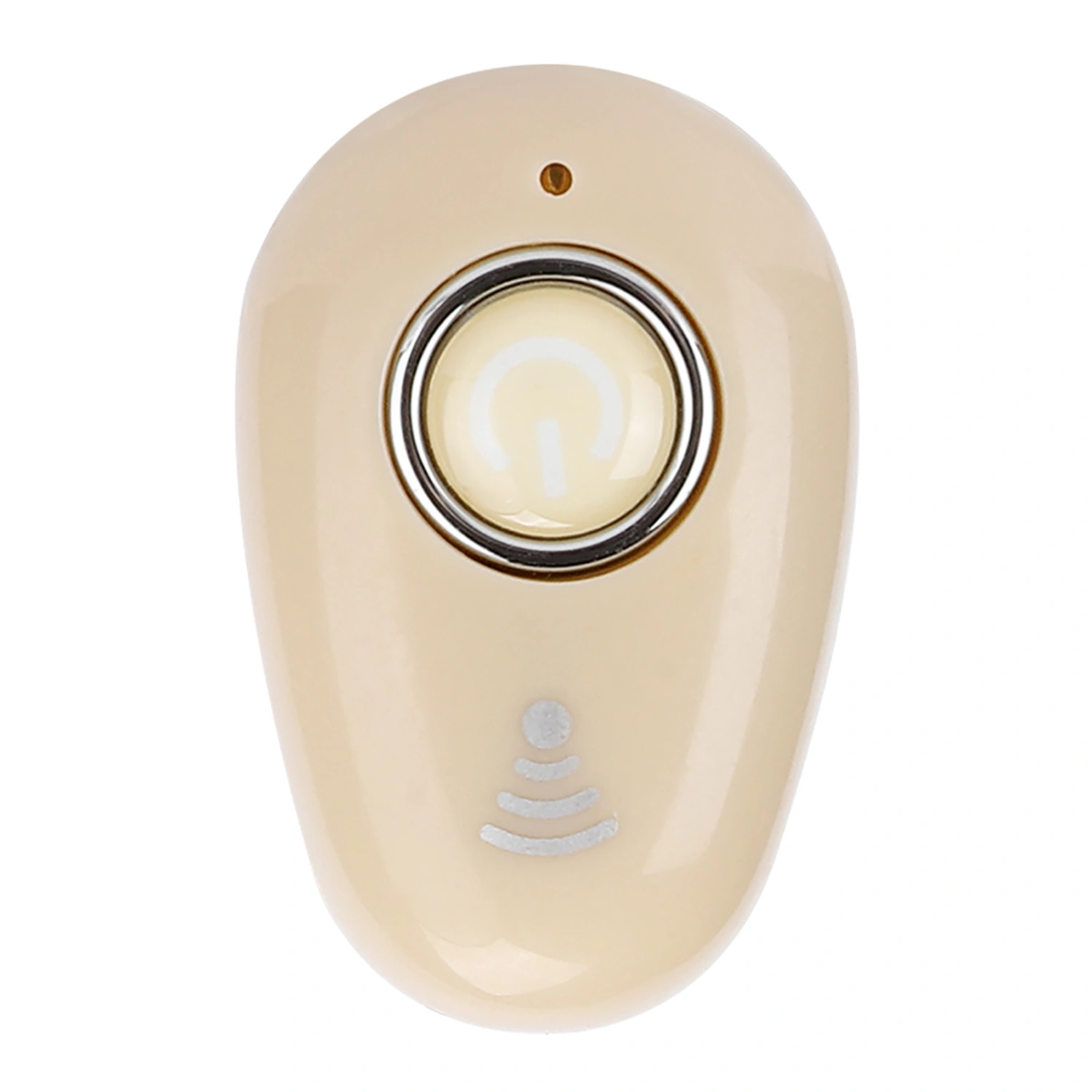 S650 Mini Bluetooth Earphone Wireless In Ear Earbuds Handsfree Headset Monaural Mini Sport Headphone(Couleur de peau )
