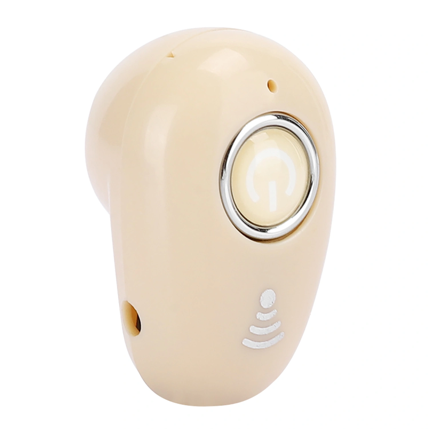 S650 Mini Bluetooth Earphone Wireless In Ear Earbuds Handsfree Headset Monaural Mini Sport Headphone(Couleur de peau )