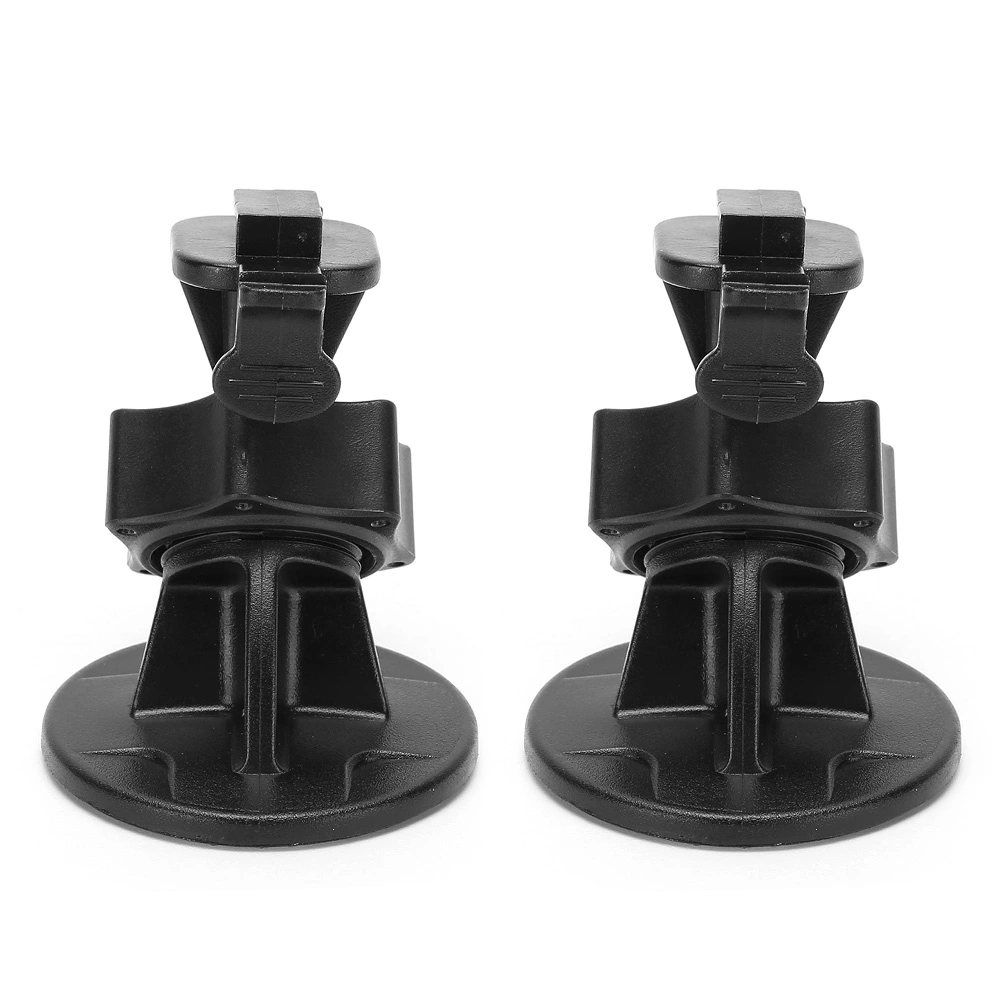 2pcs Dash Camera Mount Bracket 360 Degree Adjustable Dashboard Suction Cup Auto Recorder StandSingle Buckle with Clamp Position