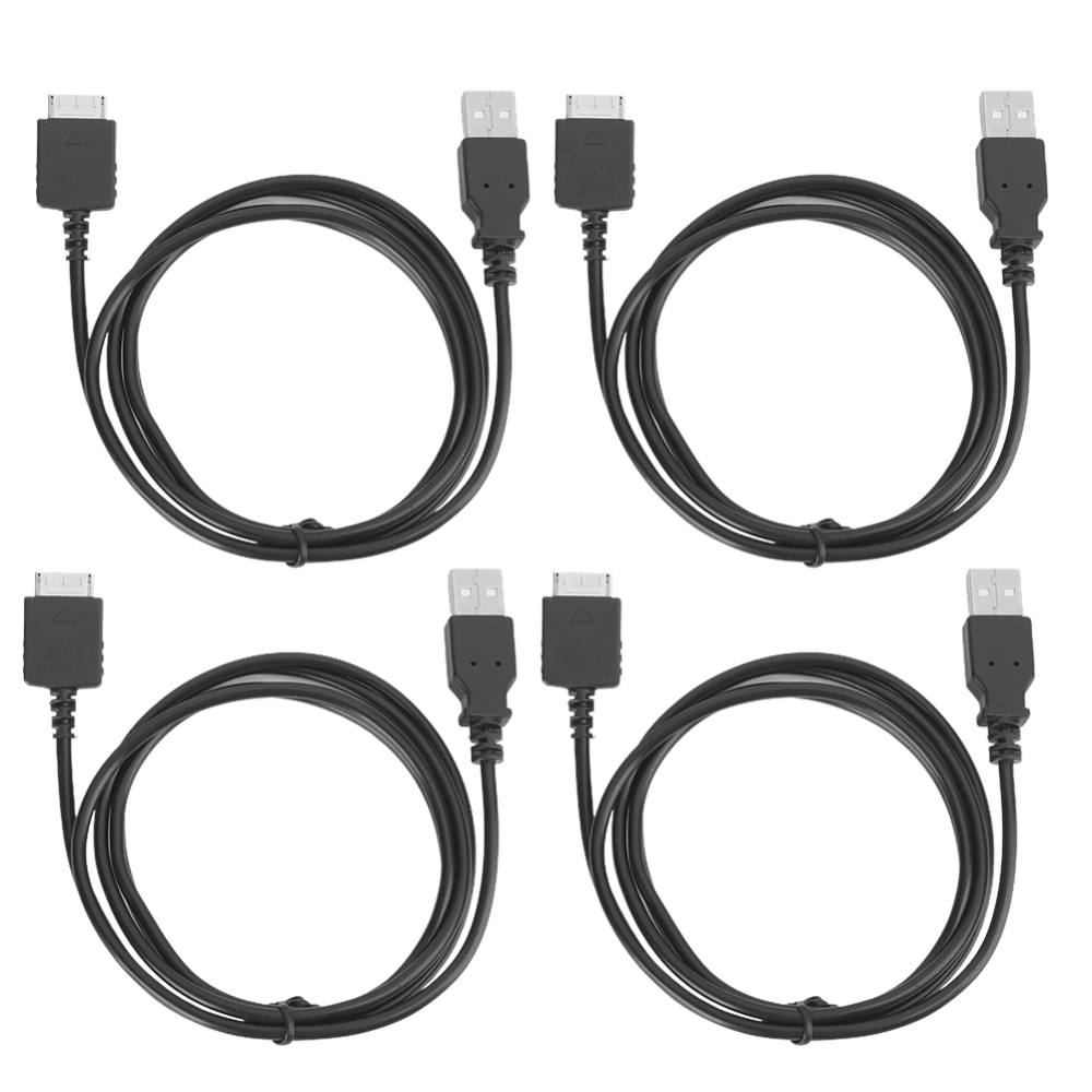 4PCS PVC Mp3 Data Cable Professional Data Transmission Charging Wire for SONY Walkman