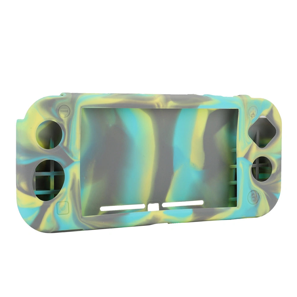 Camouflage ABS Game Console Protective Case Cover with Grip Anti-Slip Accessories for Switch Lite