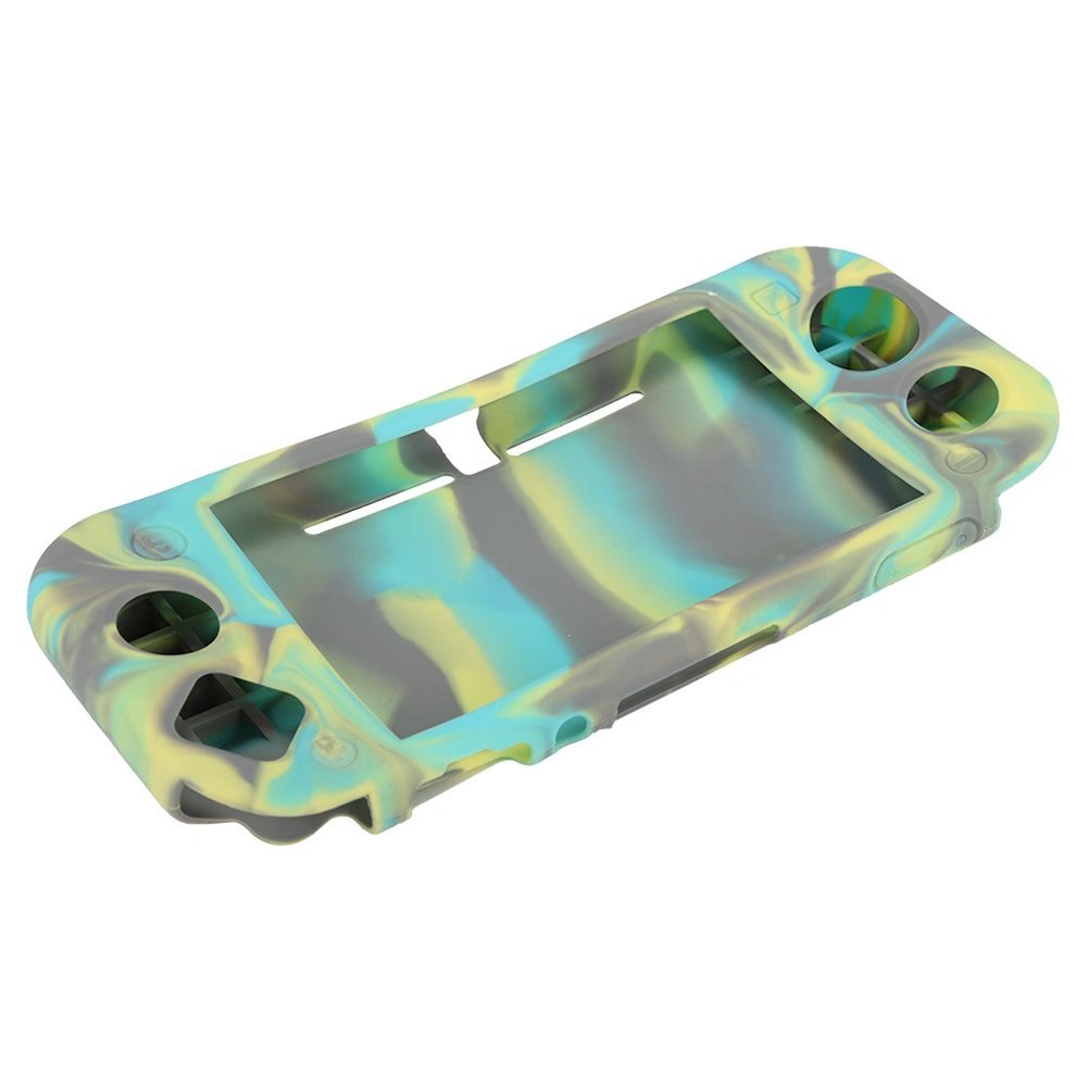 Camouflage ABS Game Console Protective Case Cover with Grip Anti-Slip Accessories for Switch Lite
