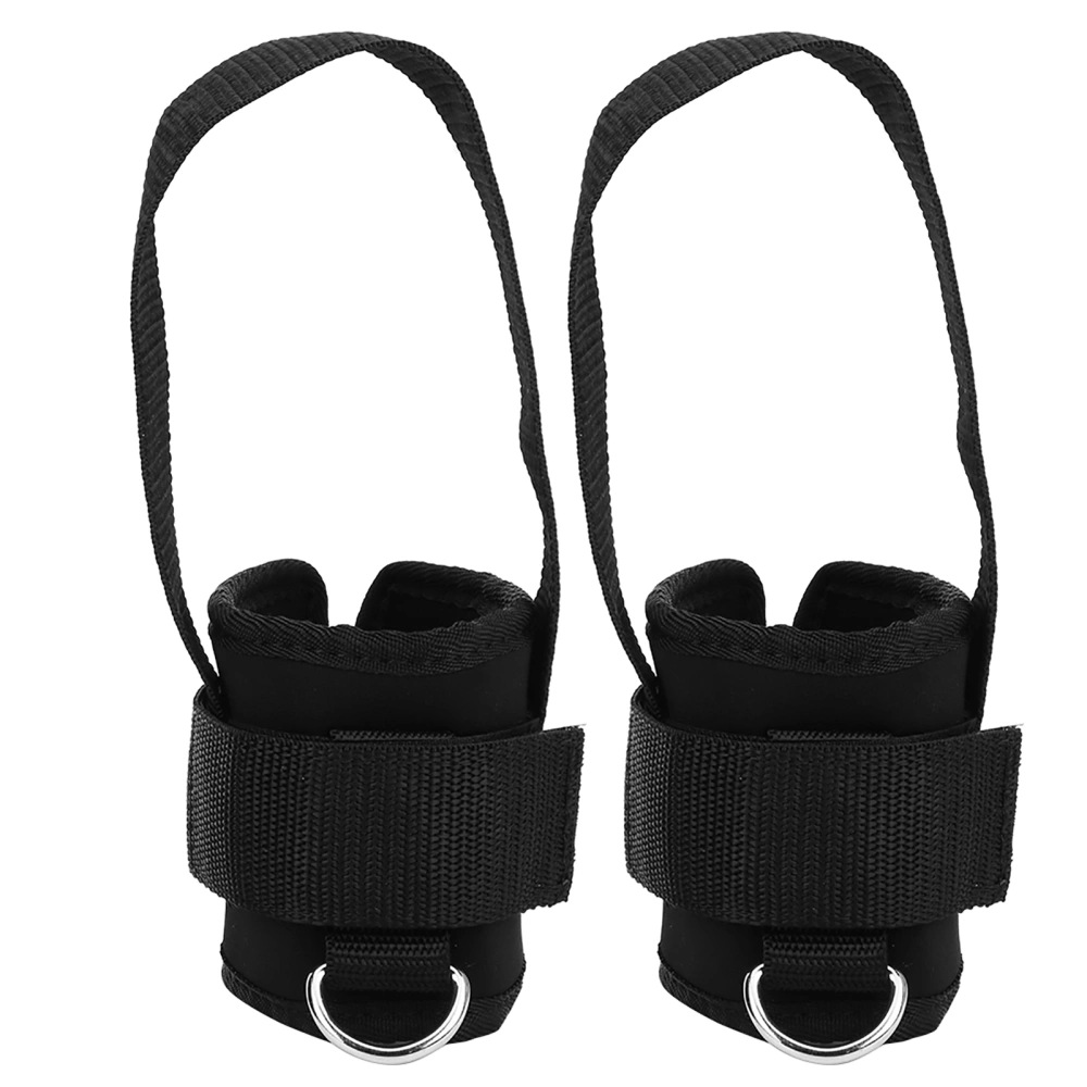 1 Pair 1D Ankle Cuffs Straps Fitness Legs Buckle Rope Gym Strength Training Accessories1 Pair