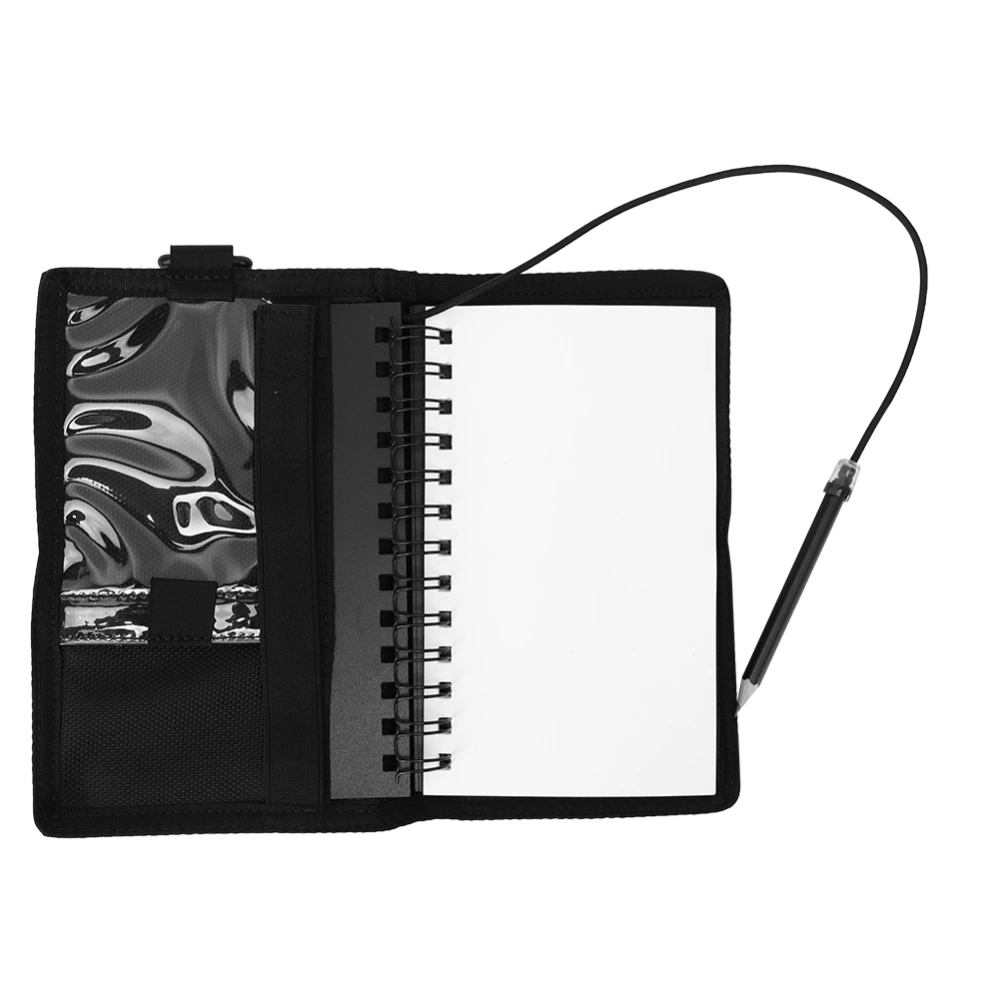 Submersible Underwater Writing Pad Diving Notebook Note Pad Waterproof Dive Equipmentblack