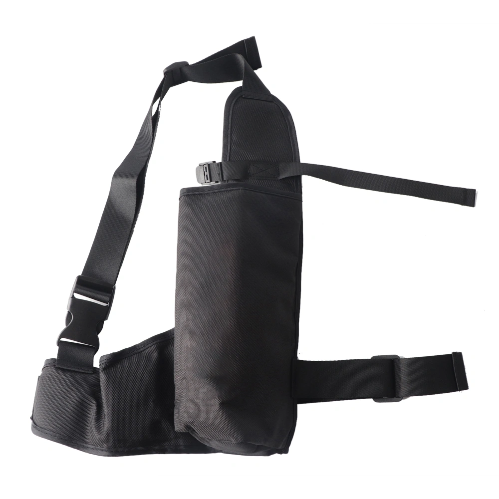 SMACO Black Diving Material Oxygen Bottle Bag Scuba Dive Cylinder Tank Shoulder BagsS408