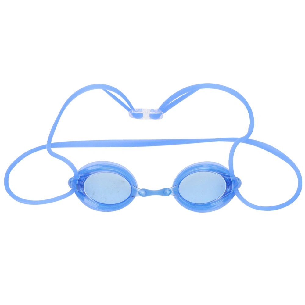 HD Anti Fog Racing Adult Swimming Goggles Eye Protector with Double Line Headband(YG07 blue )