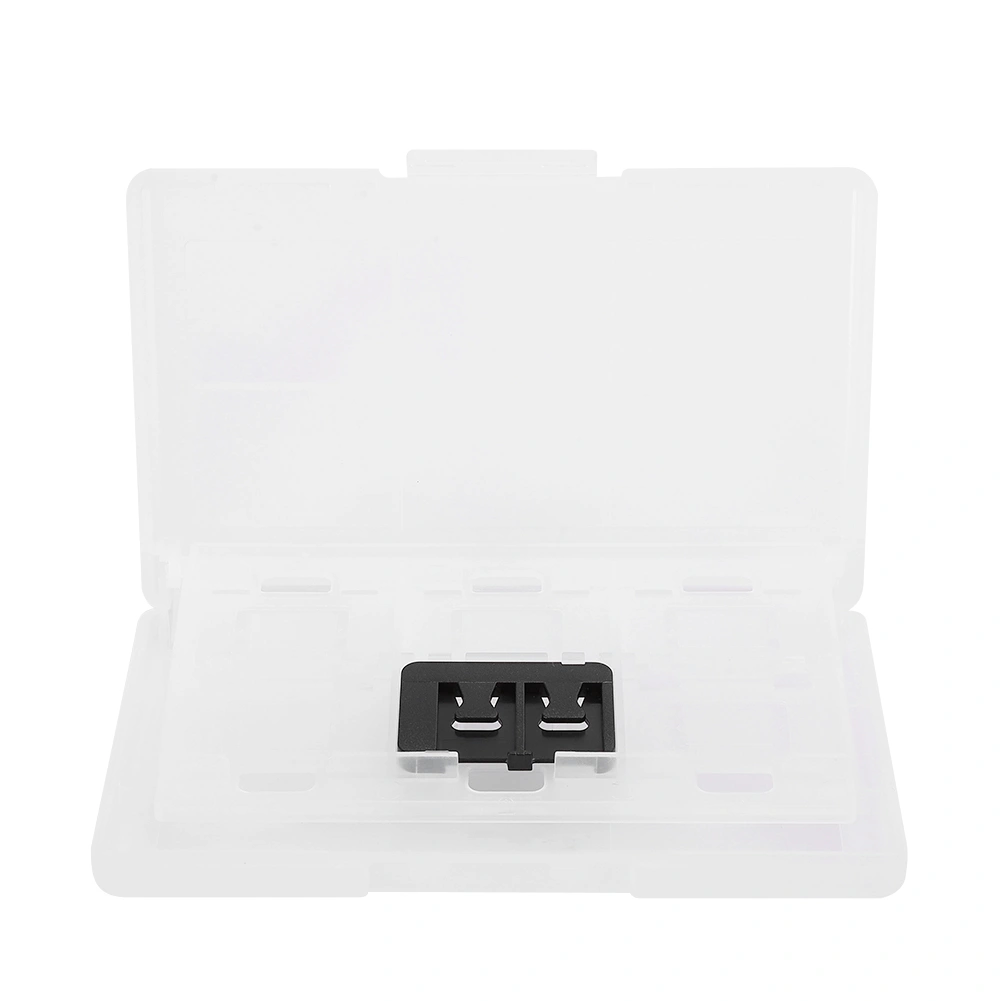 12‑In‑1 Game Card Case Anti‑Dust Protective Storage Box Hard Shell Fit for Nintendo Switch(White )