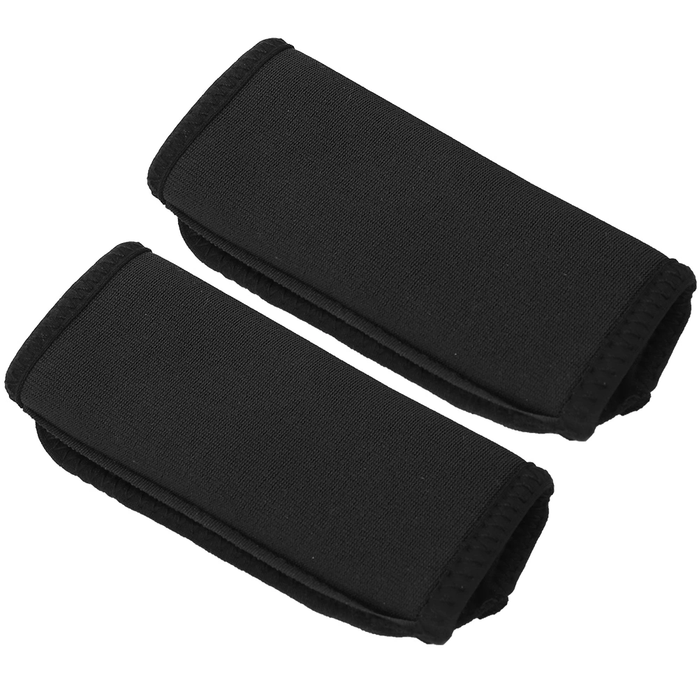 2PCS Neoprene Non-Slip Comfortable Soft Kayak Canoe Paddle Grips Kayak Boat Accessories(Black )