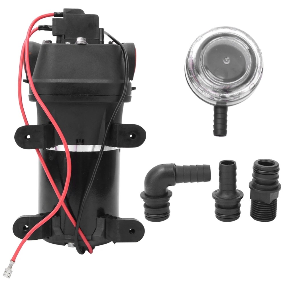 12V Outdoor Miniature Electric Pressurize Diaphragm Pump Shakeproof DC Self Priming Water Pumps