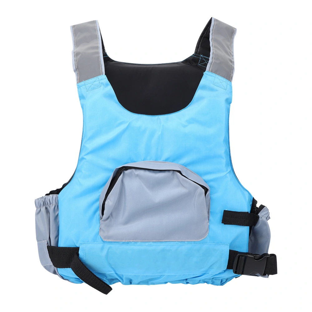 EPE Blue Adults Large Pocket Life Jacket Swim Trainer Vest for Swimming Fishing Canoe Supplies