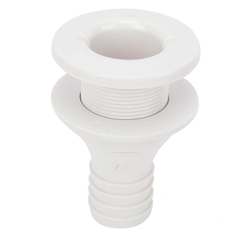 ABS Plastic Durable Lightweight Boat Body Bottom Yacht Bilge Drain Vent Accessory1-1/4 Inch