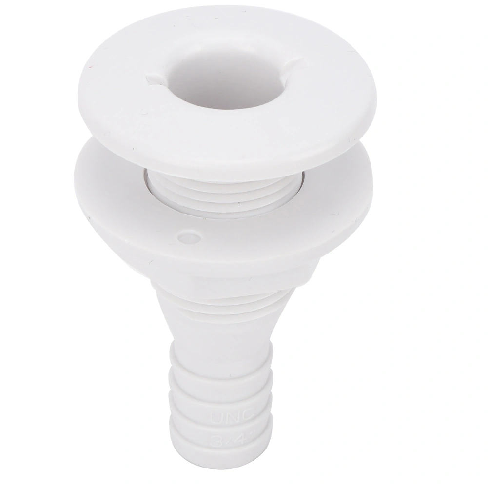 ABS Plastic Durable Lightweight Boat Body Bottom Yacht Bilge Drain Vent Accessory3/4 Inch