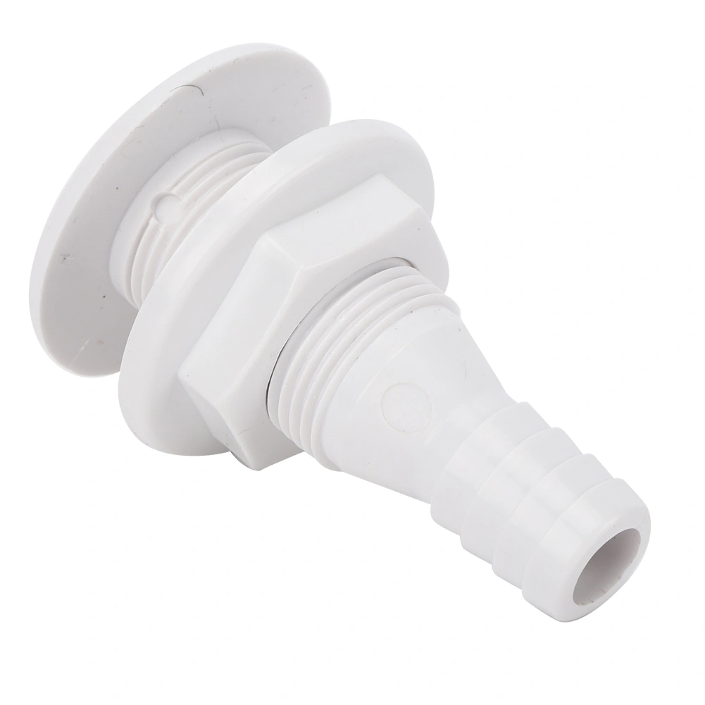 ABS Plastic Durable Lightweight Boat Body Bottom Yacht Bilge Drain Vent Accessory3/4 Inch