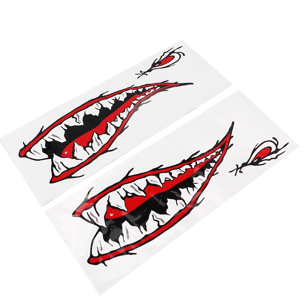 Outdoor PVC Sticker Set Stylish Decorate Accessory for Car Canoe Kayak